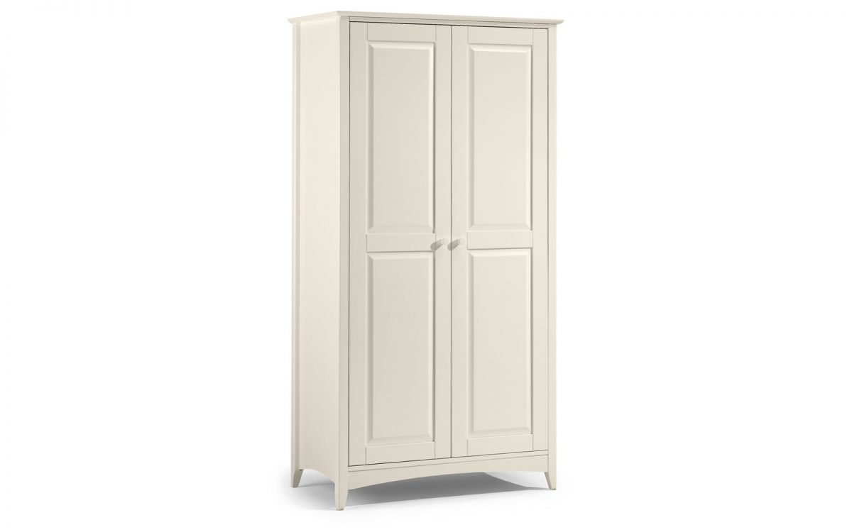 Carbis 2 Door Wardrobe - Stone White main