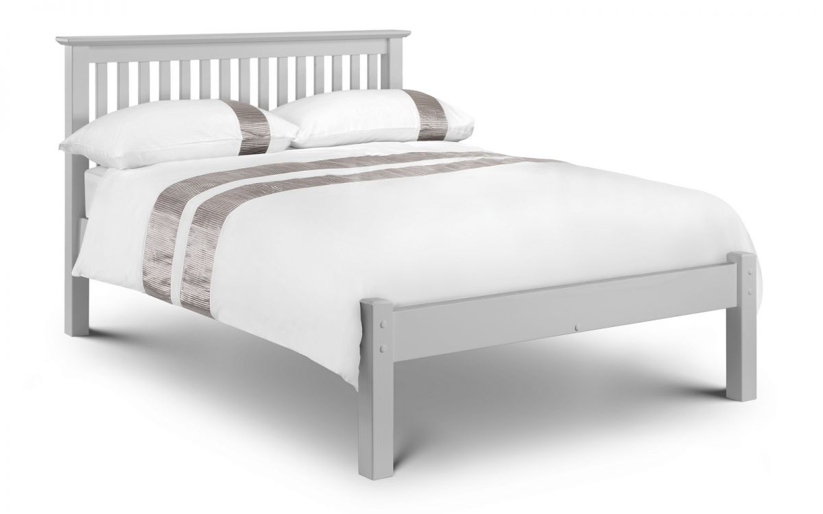 Carbis Bed - Low Foot End in Dove Grey
