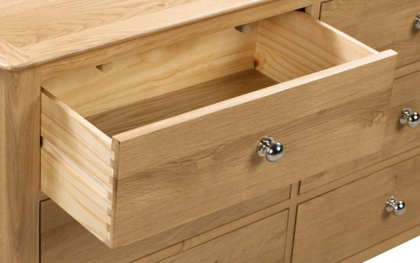 Porthcurno 6 Drawer Wide Chest detail 2