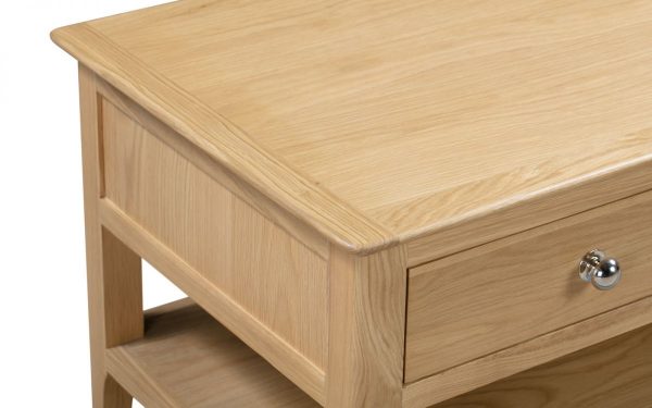 Porthcurno Coffee Table with 2 Drawers detail