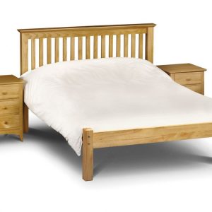 Marazion 135cm bed low foot end pine