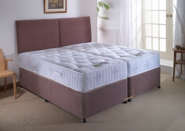 Oceans Apart zip and link mattress and base